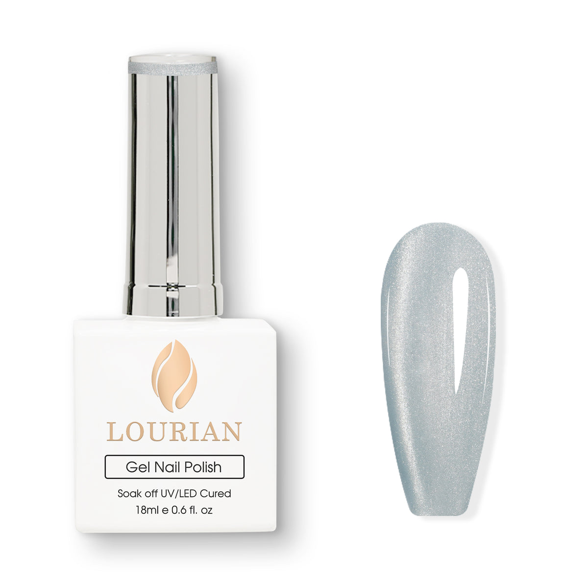 Combo de 6 flacons | 5 Mystic Crystal Cat Eye Gel + Ballet Pink(BASE) 6*18ml JUST！！55€