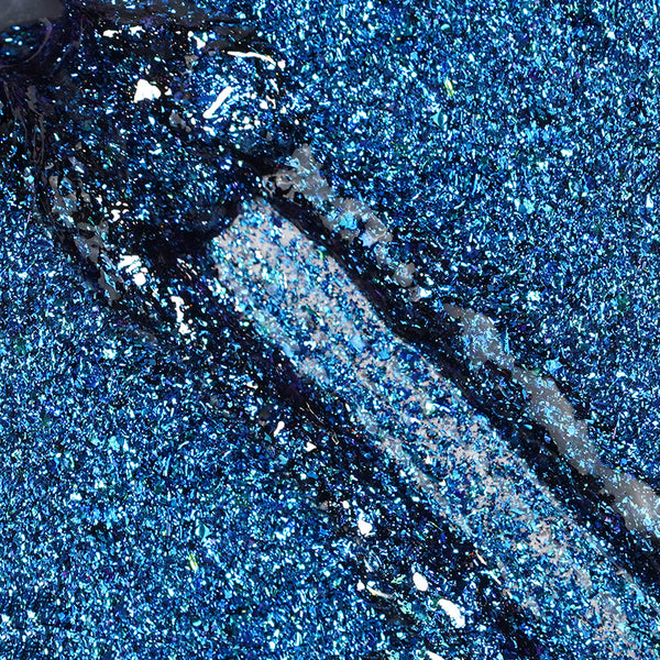 Blue Nebula | Gel de couleur pailleté galaxy