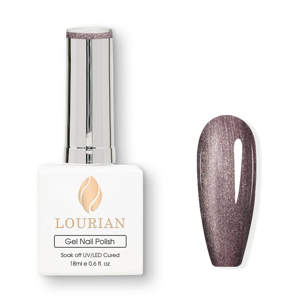 Combo de 6 flacons | 5 Mystic Crystal Cat Eye Gel + Ballet Pink(BASE) 6*18ml JUST！！55€