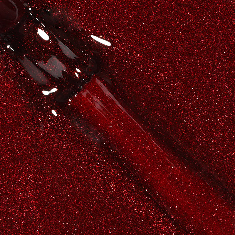 Crimson Veil | Ruby Flame Cat Eye Gel Magnétique