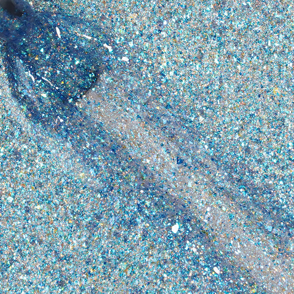 Crystal Flare | Gel de couleur pailleté sirène