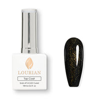 Golden Veil | Gel de top scintillant