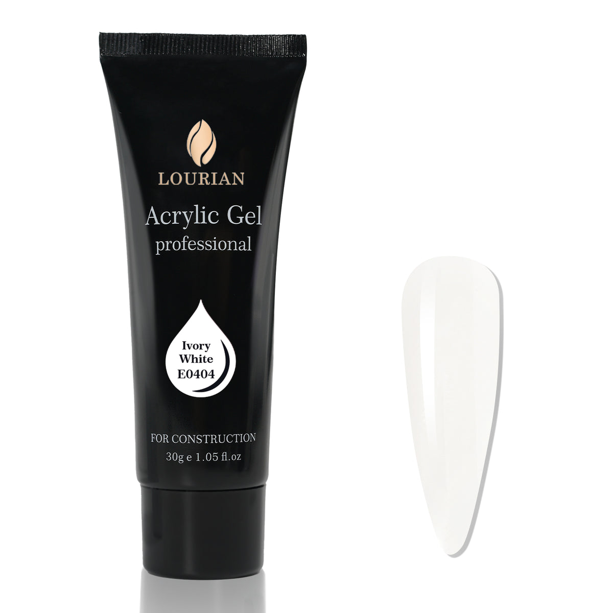 Ivory White | Gel de construction acrylique