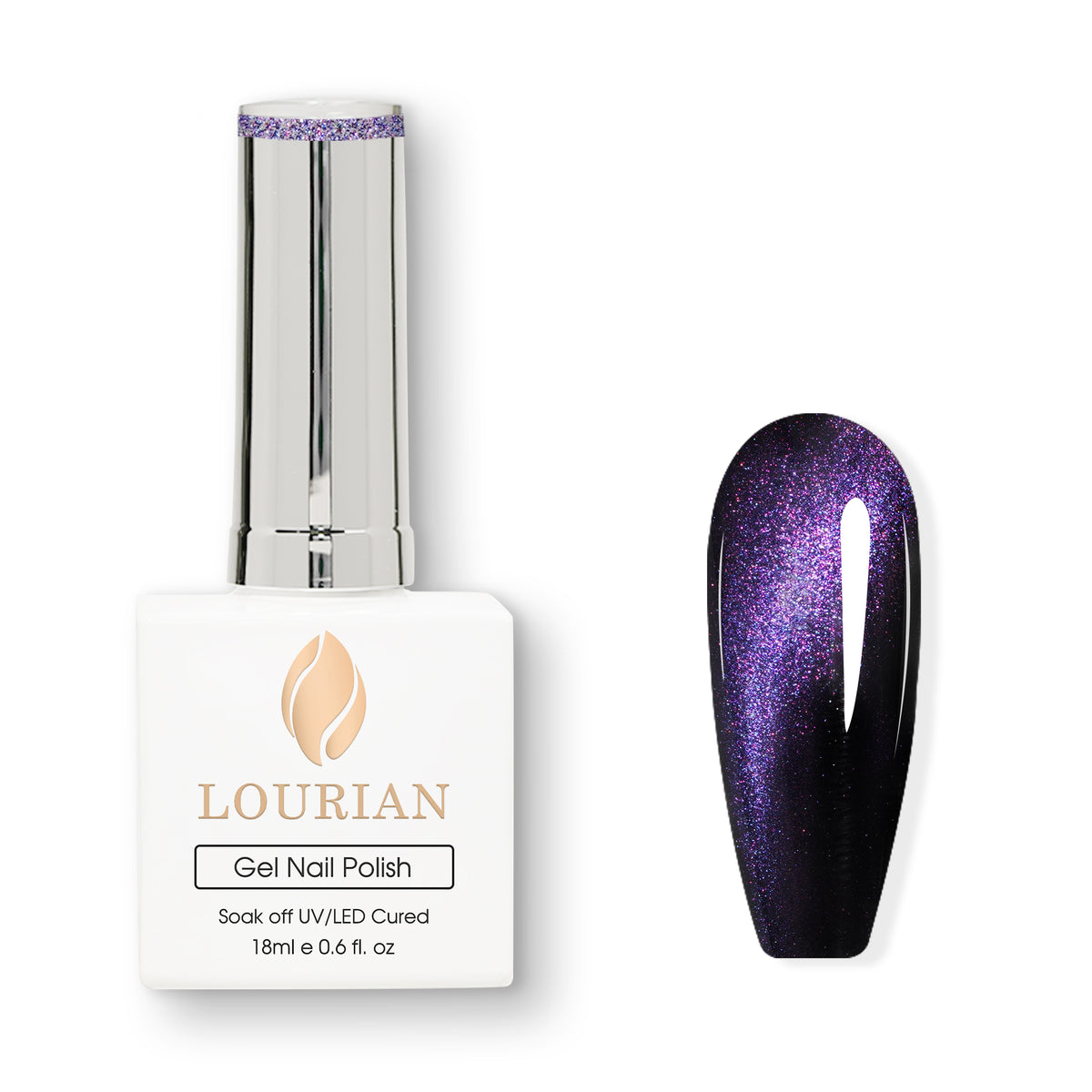 Midnight Mirage | 5D Cat Eye Gel Magnétique