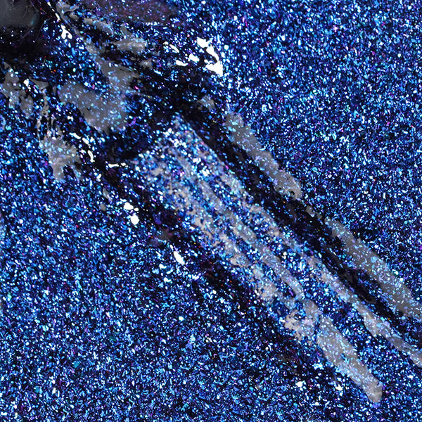 Midnight Shine | Gel de couleur pailleté galaxy