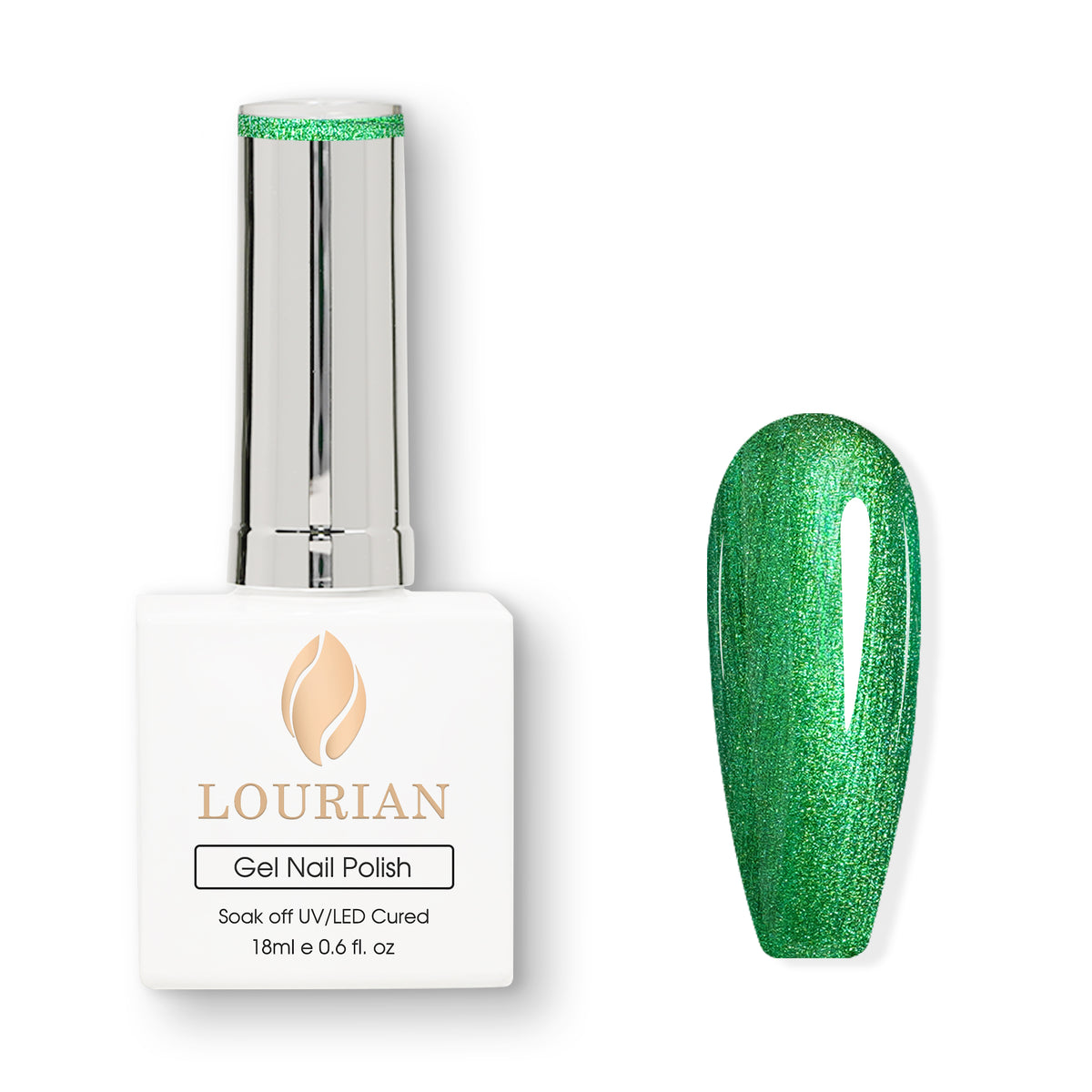 Moss Green | Gel de couleur spécial Ti-métallique