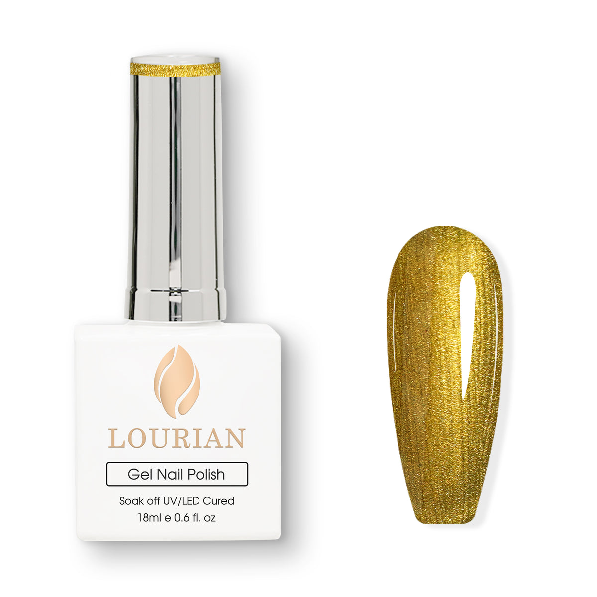 Olive Gold | Gel de couleur spécial super métallique