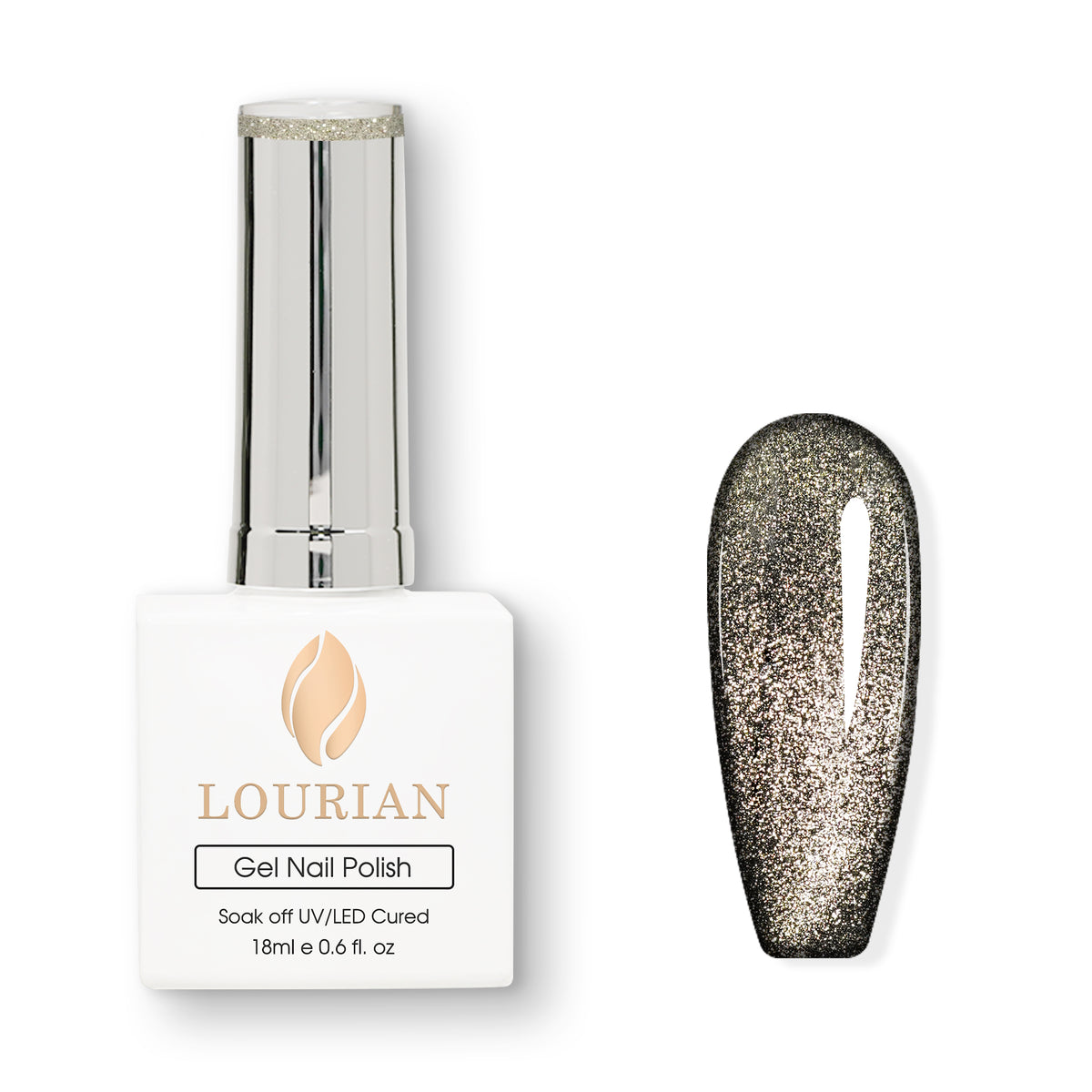 Olive Spark | Prism Flash Cat Eye Gel Magnétique