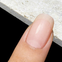 Peach Whisper | Gel de base en caoutchouc pailleté 18ml B0601