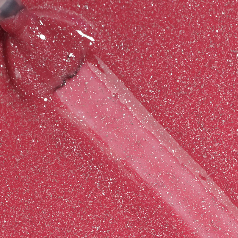 Pink Fizz | Gel de couleur pailleté nude 18ml I1104