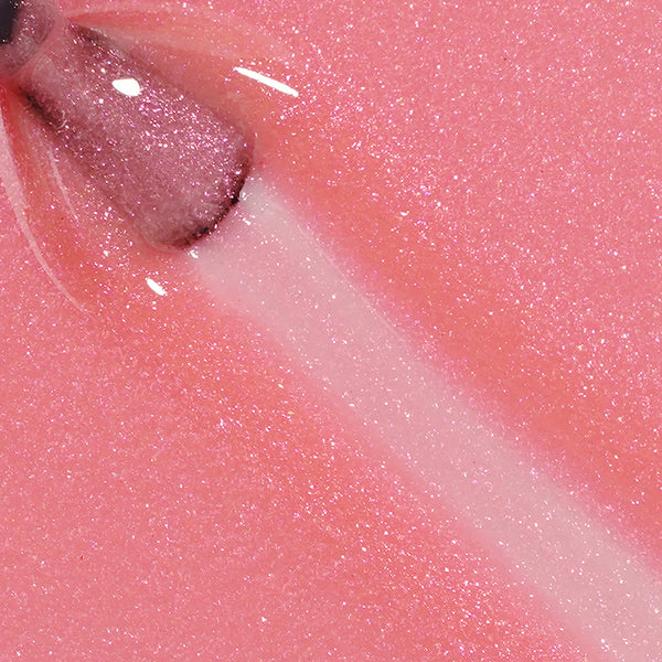 Pink Sorbet | Gel de base en caoutchouc pailleté