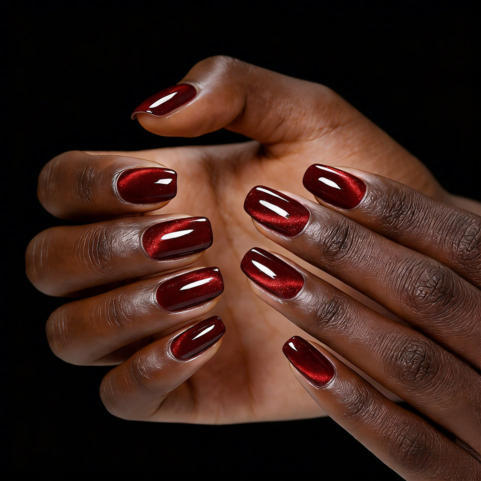 Red Inferno | Ruby Flame Cat Eye Gel Magnétique 18ml CE306