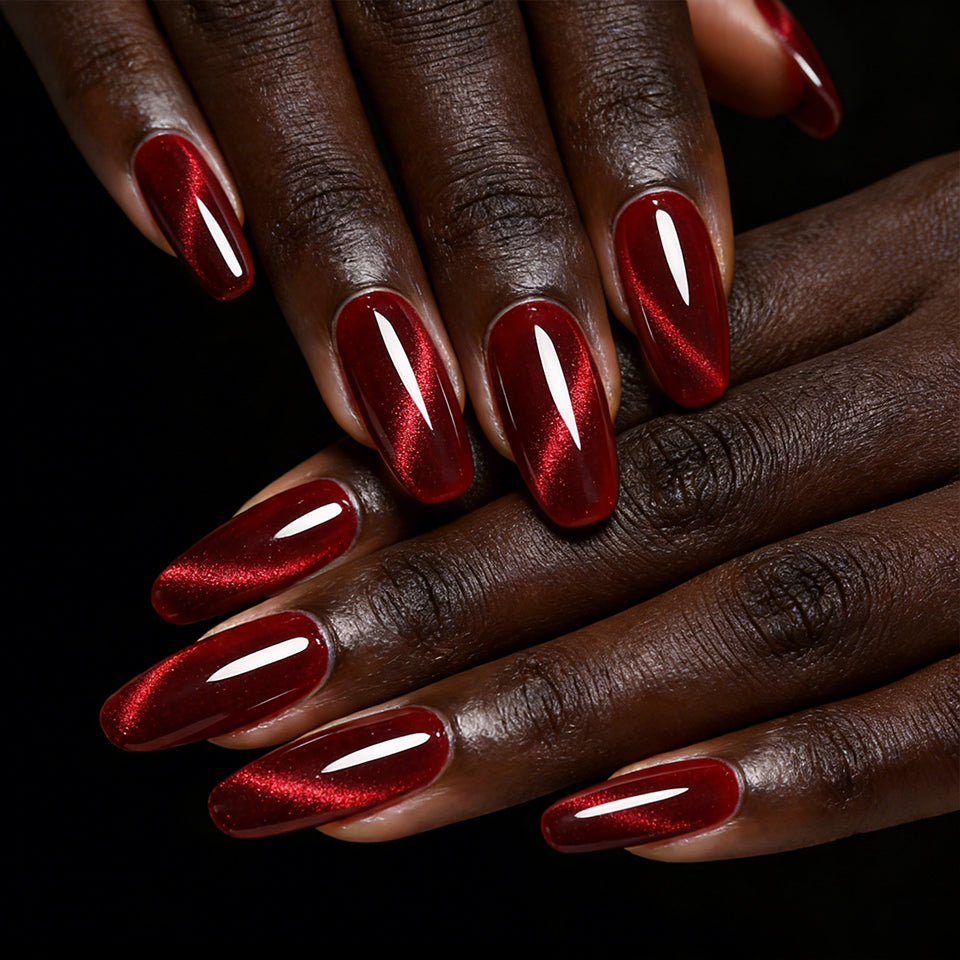 Ruby Eclipse | Ruby Flame Cat Eye Gel Magnétique 18ml CE303