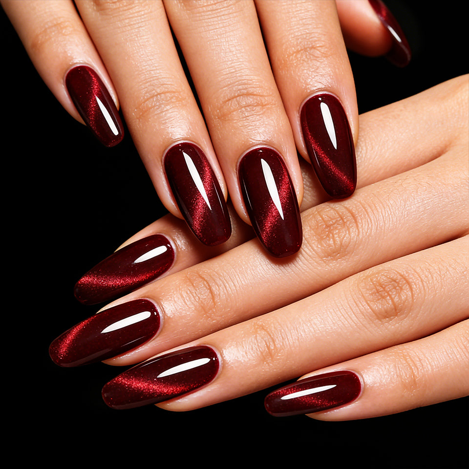 Ruby Eclipse | Ruby Flame Cat Eye Gel Magnétique 18ml CE303