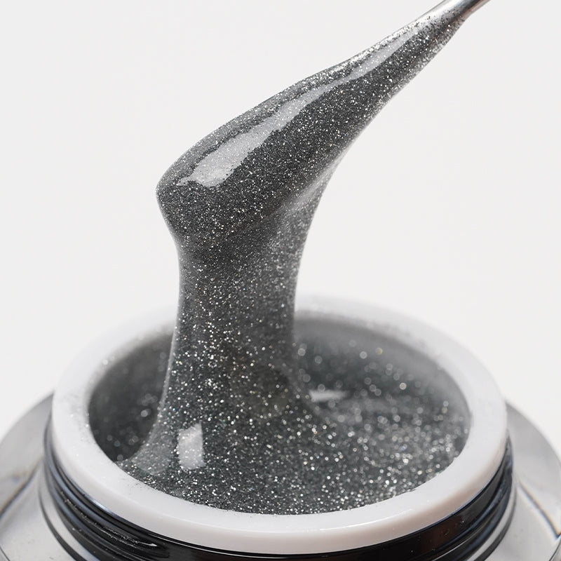 Silver Spark | Gel de construction Éclat scintillant