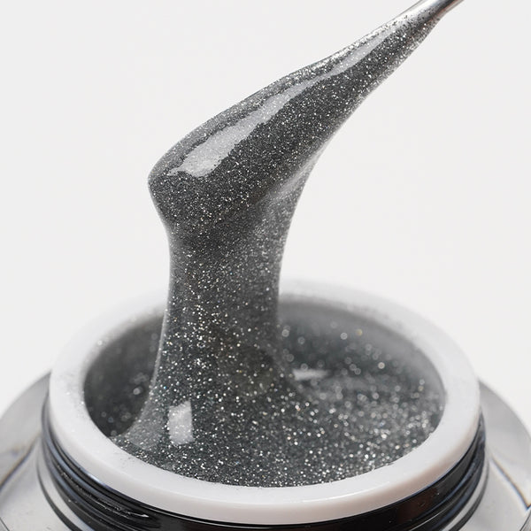 Silver Spark | Gel de construction Éclat scintillant