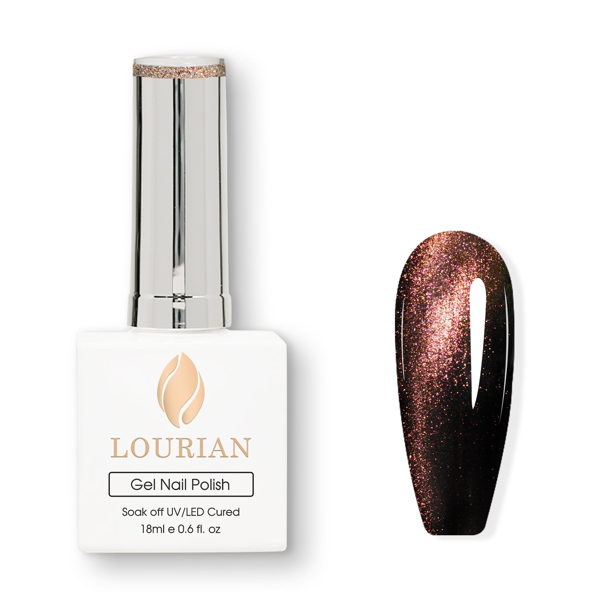 Combo de 6 flacons | 5 5D Cosmic Cat Eye Gel + Rosé Luxe(TOP) 6*18ml JUST！！55€