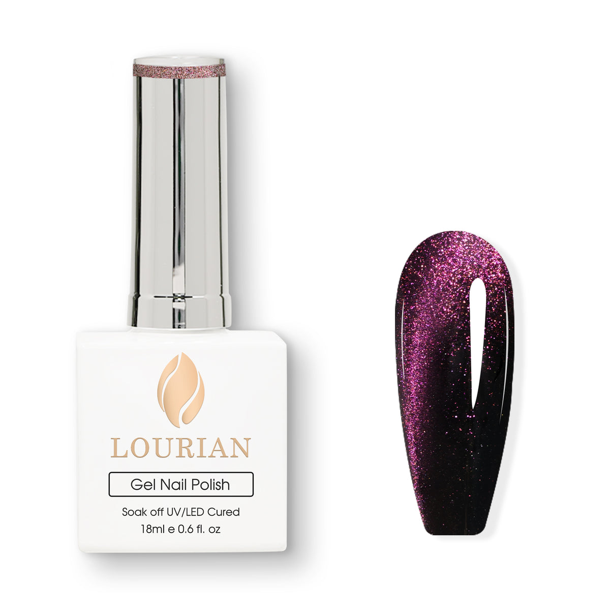 Stellar Rose | 5D Cat Eye Gel Magnétique