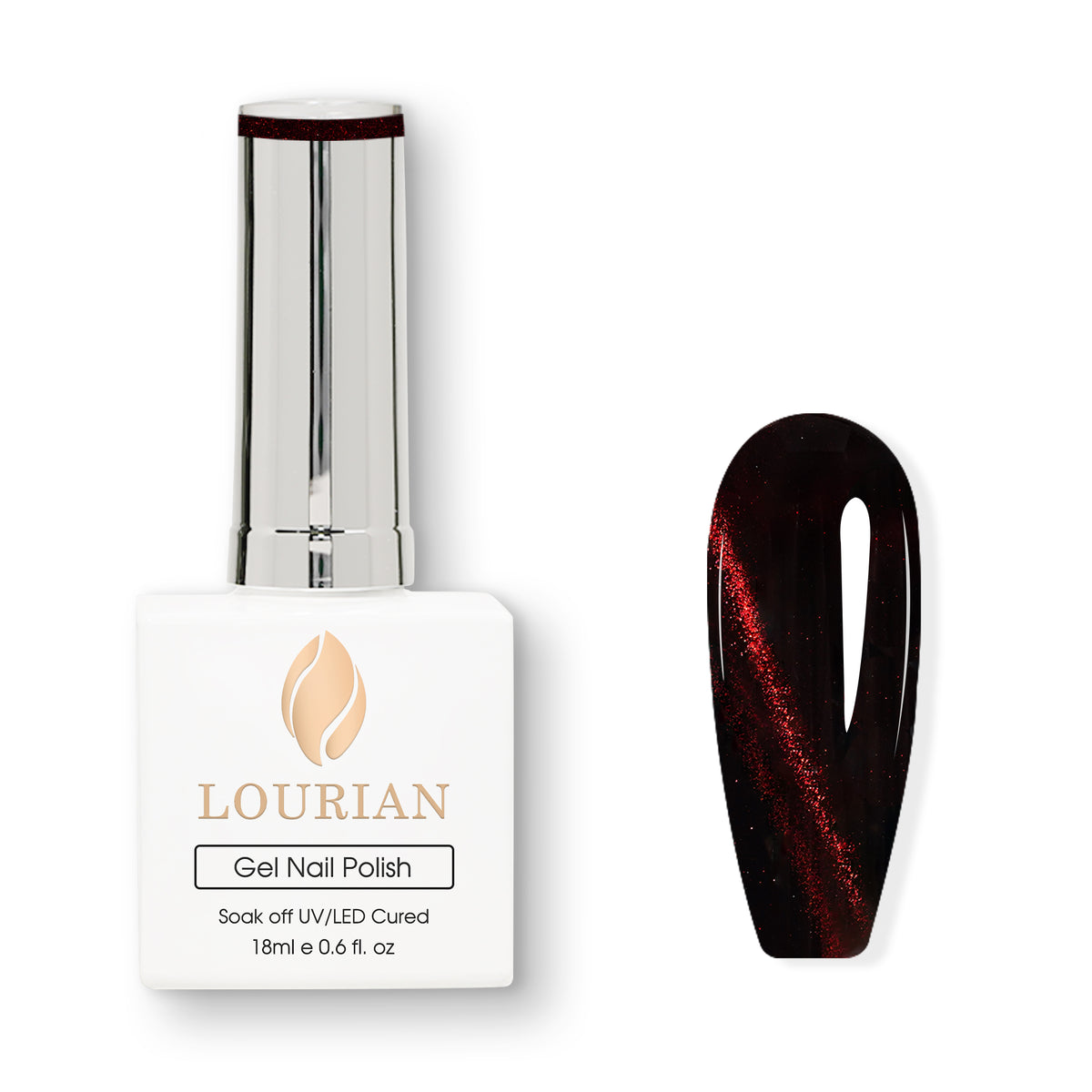 Vampire Kiss | Ruby Flame Cat Eye Gel Magnétique