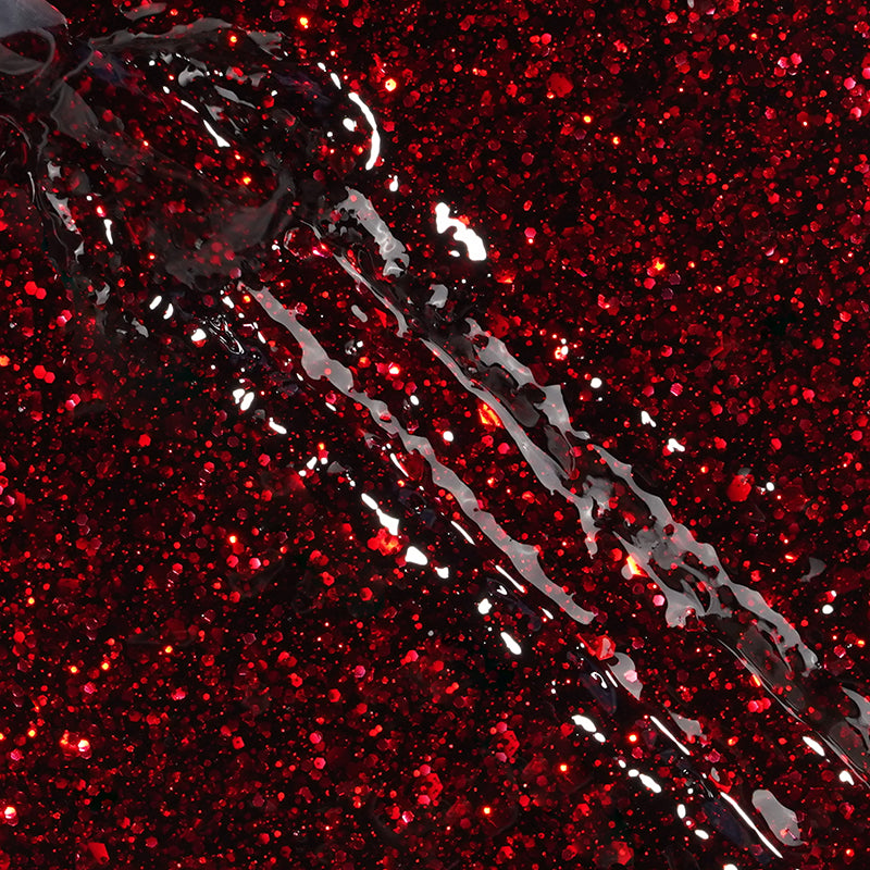 Combo de 6 flacons | 5 Red Glitter Gel + Confetti Night(TOP) 6*18ml JUST！！55€