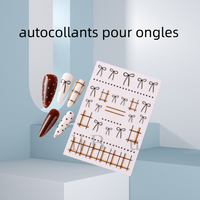 Free Lourian Cadeaux et objets de collection : 3 Autocollants pour ongles