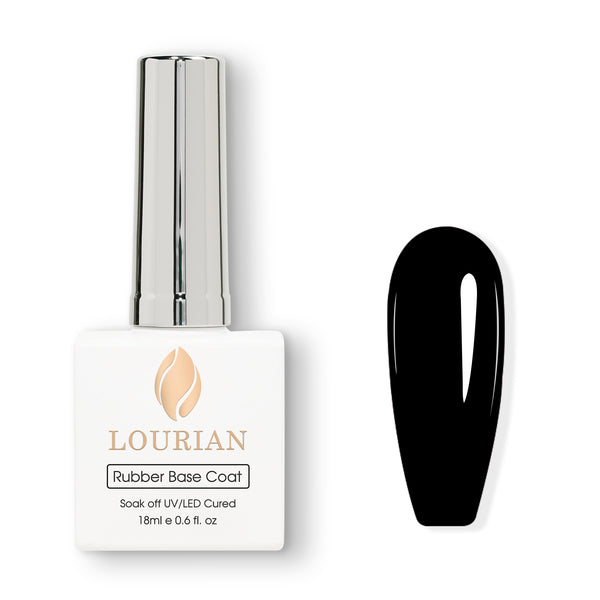 Noire | Gel de base en caoutchouc 18ml B0302