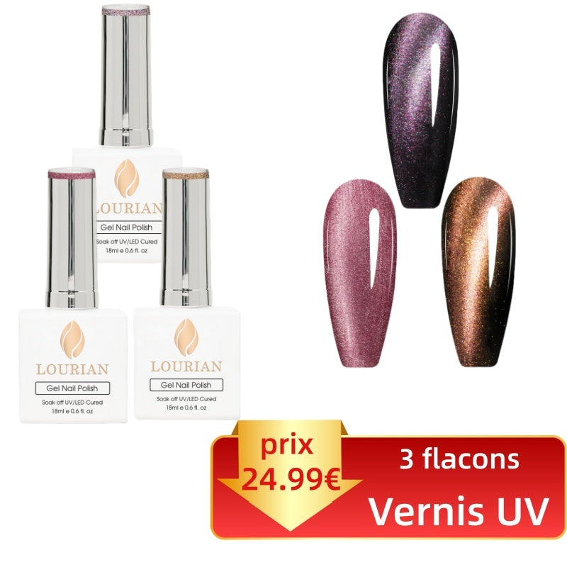 Combo de 3 flacons |  Coffrets Vernis Gel – Collection exclusive