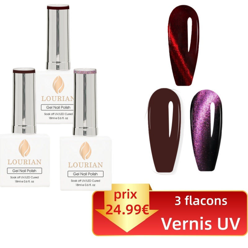 Combo de 3 flacons |  Coffrets Vernis Gel – Collection exclusive