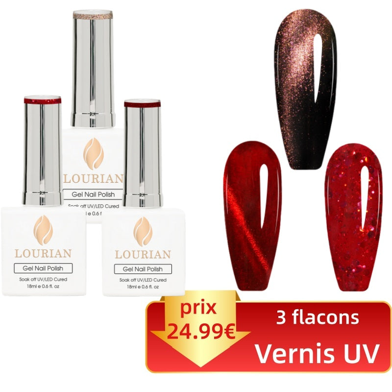 Combo de 3 flacons |  Coffrets Vernis Gel – Collection exclusive