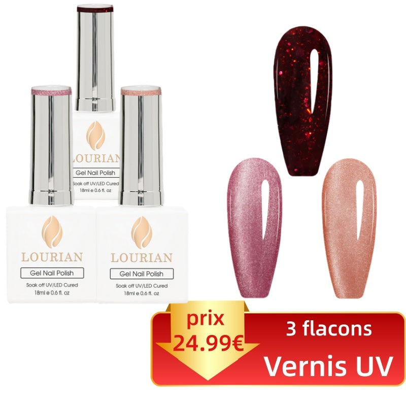 Combo de 3 flacons |  Coffrets Vernis Gel – Collection exclusive