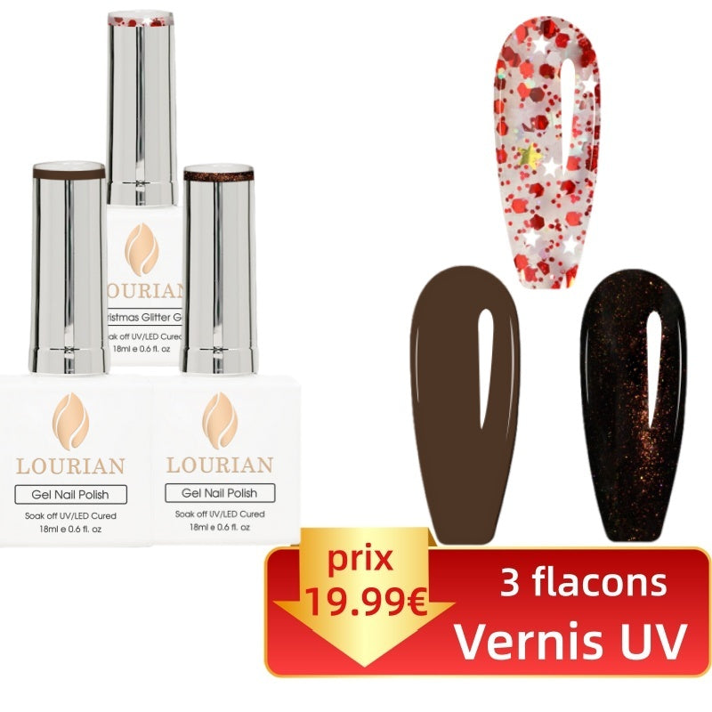 Combo de 3 flacons |  Coffrets Vernis Gel – Collection exclusive
