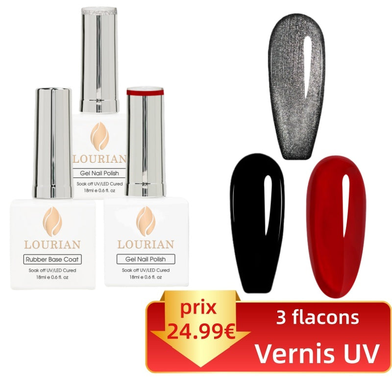 Combo de 3 flacons |  Coffrets Vernis Gel – Collection exclusive